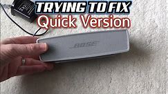Trying to FIX: BOSE SoundLink Mini II SPEAKER (Quick Version)