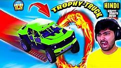 GTA 5 : Trophy Truck Parkour Race | GTA 5 Hindi Funny Moments QuasarGames