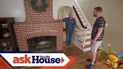 How to Repair a Damaged Fireplace Brick | Ask This Old House