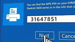 How to find the WPS PIN to complete printer setup | HP Support