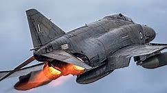 The BEST Solo Fast Jet Display!! - RAF F4 Phantom - West Malling 1988