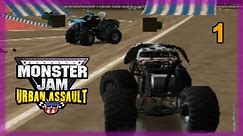 Monster Jam: Urban Assault | PSP Multiplayer using Xlink Kai (2 players w/ bots) #1