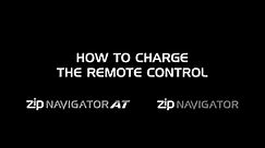 MGI Zip Nav/Nav AT - How to charge the remote control