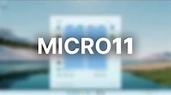 The SMALLEST Windows 11 ISO? - Micro11