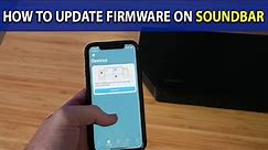 How to Update Firmware on Soundbar: Easy Tips for an Incredible Upgrade!