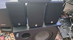 boston acostics mcs 160 5.1 speakers set