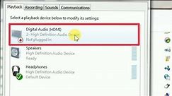 How to Fix Digital Audio (HDMI) Problem Solve | in Computer | Pc