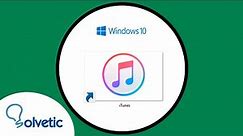 ↘️ CREATE ITUNES SHORTCUT on desktop Windows 10