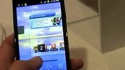 Samsung Galaxy S II (AT&T) live first look and hands-on - video Dailymotion