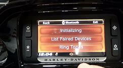 Bluetooth Pairing On Harley-Davidson’s Boom! Box Infotainment System - video Dailymotion