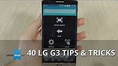 40 LG G3 Tips & Tricks