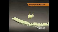 How to Cap a Curved Retaining Wall with an Outside Curve