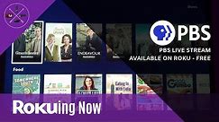 FREE: PBS Live Stream On Roku | How To