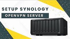 Setup Synology Openvpn Server