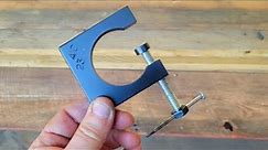 How to Make a Cool (MINI C-Clamp) From (SCRAP) Metal