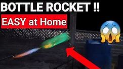 How To Make ROCKET At Home - Easy | Best Homemade Bottle Rocket | Easy Rocket at Home