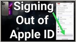 What Happens If You Sign Out Of Apple ID?