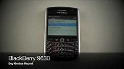 BlackBerry 9630 walkthrough