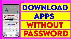 How to download apps without apple id password | Install Apps Without Password iPhone 6 6s Plus