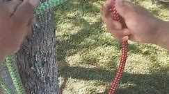 How to Tie The Sheet Bend Knot, Knot for Tree Climbers
