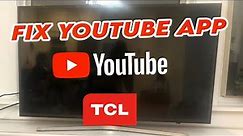 How To Fix YouTube app on TCL TV : 5 Tricks!