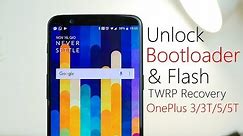 How to | Unlock Bootloader | Flash TWRP | OnePlus 5/5T | Easily 2018 |