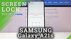 How to Change Lock Method in SAMSUNG Galaxy A21s – Set Up New screen Lock