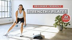 22 Minute Strength and Pilates Workout | Trainer of the Month Club | Well+Good