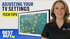 Adjusting the Settings on Your New TV - Tech Tips from Best Buy