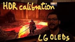 HDR calibration you can do using your phone! LG C1 OLED Motion might prevent burnt-in