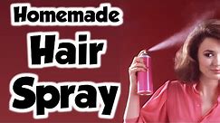 How To Make Hair Setting Spray At Home | DIY Homemade Hair Setting Spray | Hair Spray Making At Home