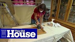 How to Paint Kitchen Cabinets | This Old House