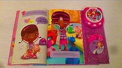 DOC MCSTUFFINS Disney Junior Music Player Storybook "Let's Stay Healthy"