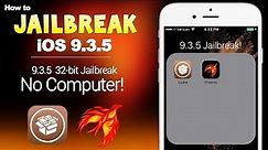 How to jailbreak ios 9.3.5 / ios 9.3.6 ipad without computer 2023