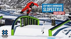 Jeep Men’s Snowboard Slopestyle: HIGHLIGHTS | X Games Aspen 2022