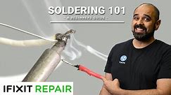 iFixit's Soldering 101: Beginners Guide
