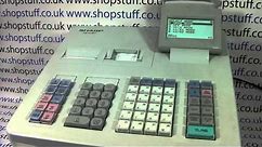 Sharp XE-A307 / XE-A407 Cash Register Instructions: How To Perform A Resetting Z1 PLU Report