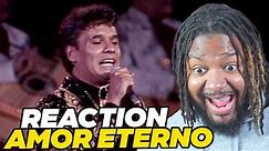 SO EMOTIONAL First time reaction to Juan Gabriel - Amor Eterno LIVE