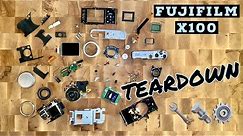 Fujifilm X100 Complete Teardown - LCD & Sensor Pathway