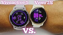 Garmin Venu 2S vs Vivoactive 5