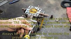 Rebuilding Zenith-Stromberg CD-175 Carburetors - Reassembly