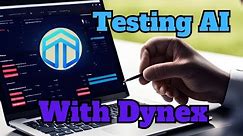Testing AI training on Dynex LIVE