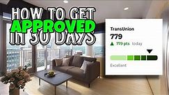 HOW TO GET APPROVED FOR AN APARTMENT WITH A CPN