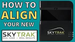 How to SETUP & ALIGN SkyTrak Golf Simulator ⛳️