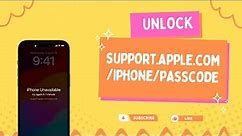 [iOS 17] How to Unlock support.apple.com/iphone/passcode Screen