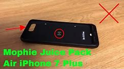 ✅ How To Use Mophie Juice Pack Air iPhone 7 Plus Review