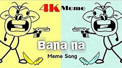 Banana Remix (4K Meme Song) | Funny Monkey Song | Music Zone