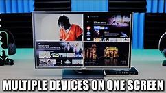 STREAMING ON 4 DEVICES ON ONE SCREEN | HOW TO ADD AN HDMI MULTI-VIEWER FOR YOUR STREAMING SETUP