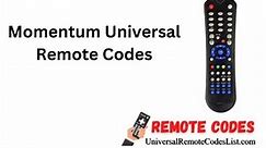 How to Program Momentum Universal Remote Codes
