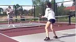 Got a weak one-handed backhand? Then this is the drill for you (and definitely me!). Two-handed backhands are the future. Learn it. Live it. Love it. 💯 #pickleball #pickleballdrills #pickleballislife | The Kitchen - Pickleball
